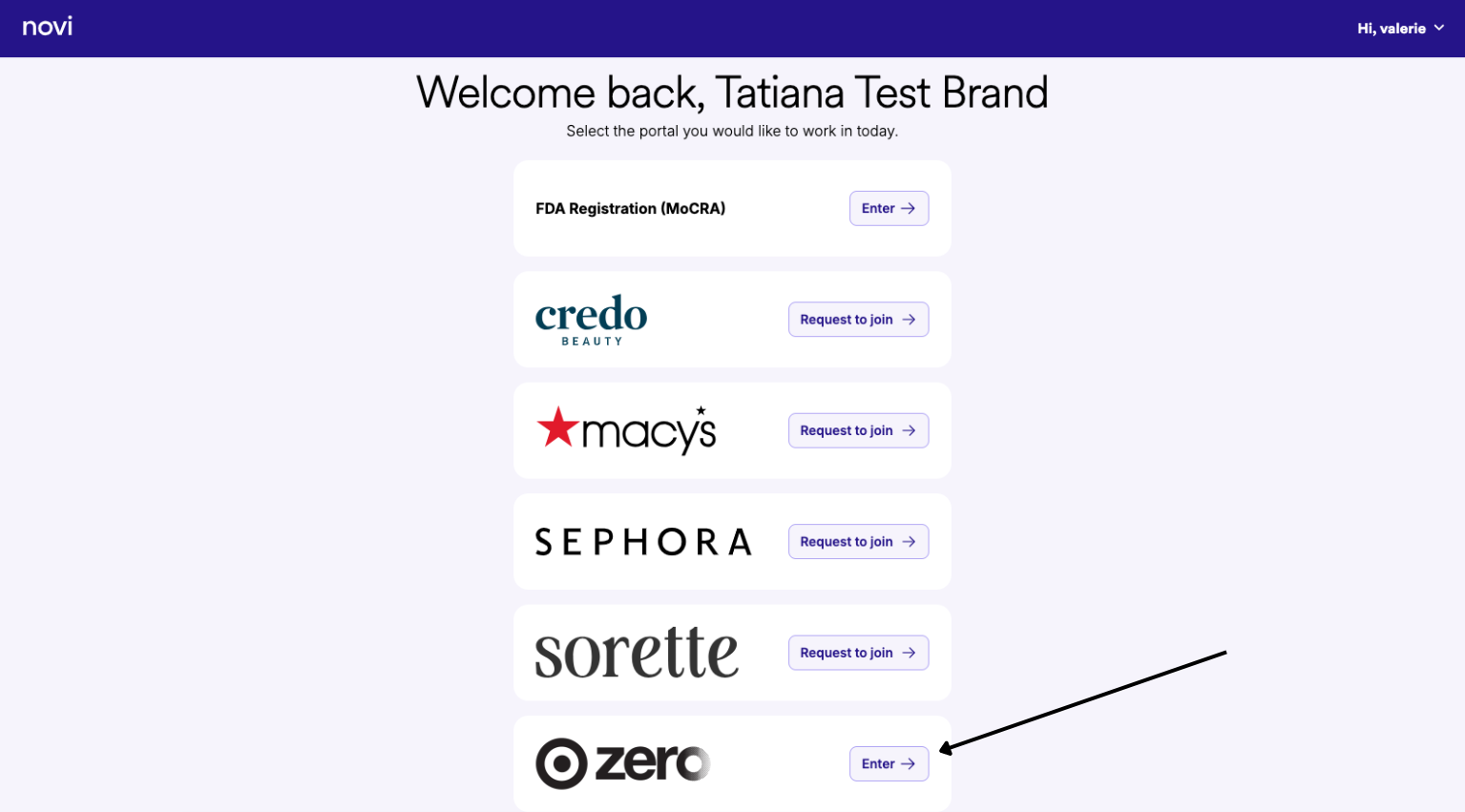 How do I log in to my Target x Novi Portal?